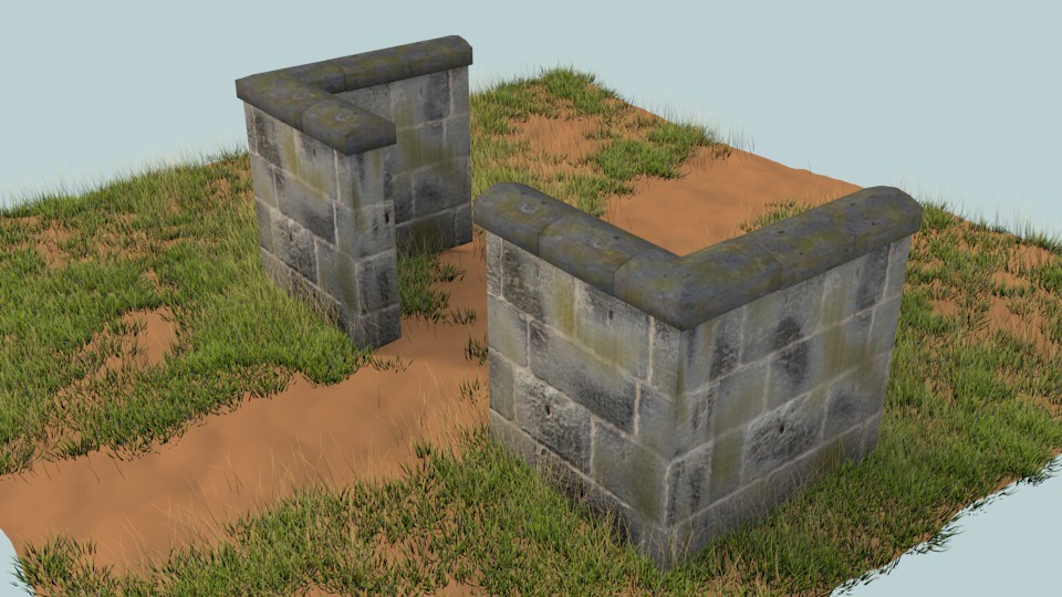 Masonry Wall with Array Modifiers preview image 1